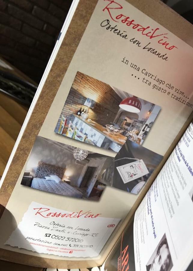 Rossodivino Hotell Cavriago Exteriör bild